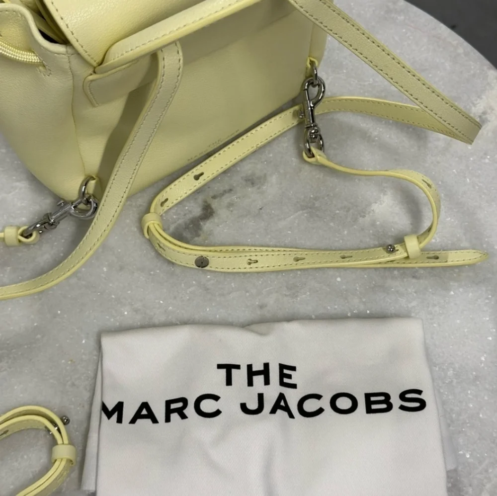 Marc Jacobs Lemonade mini backpack convertible - Picture 2 of 11